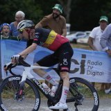 Tim Wellens a fait un numéro pour s'imposer à Carcassonne KEYSTONE/AP/Mosa'ab Elshamy